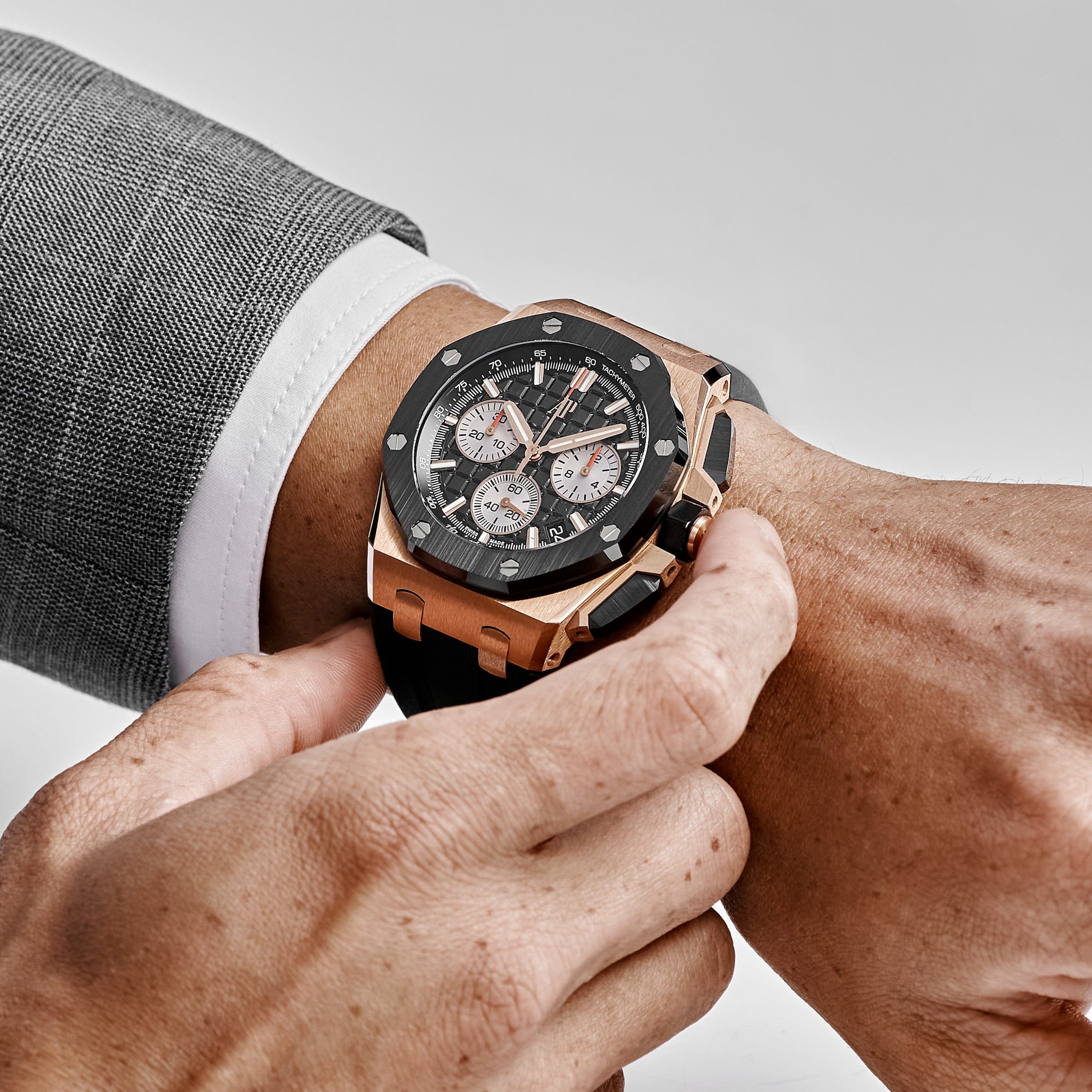 Audemars Piguet Royal Oak Offshore 26420RO.OO.A002CA.01 Chronograph Rose Gold Black Dial (2024)