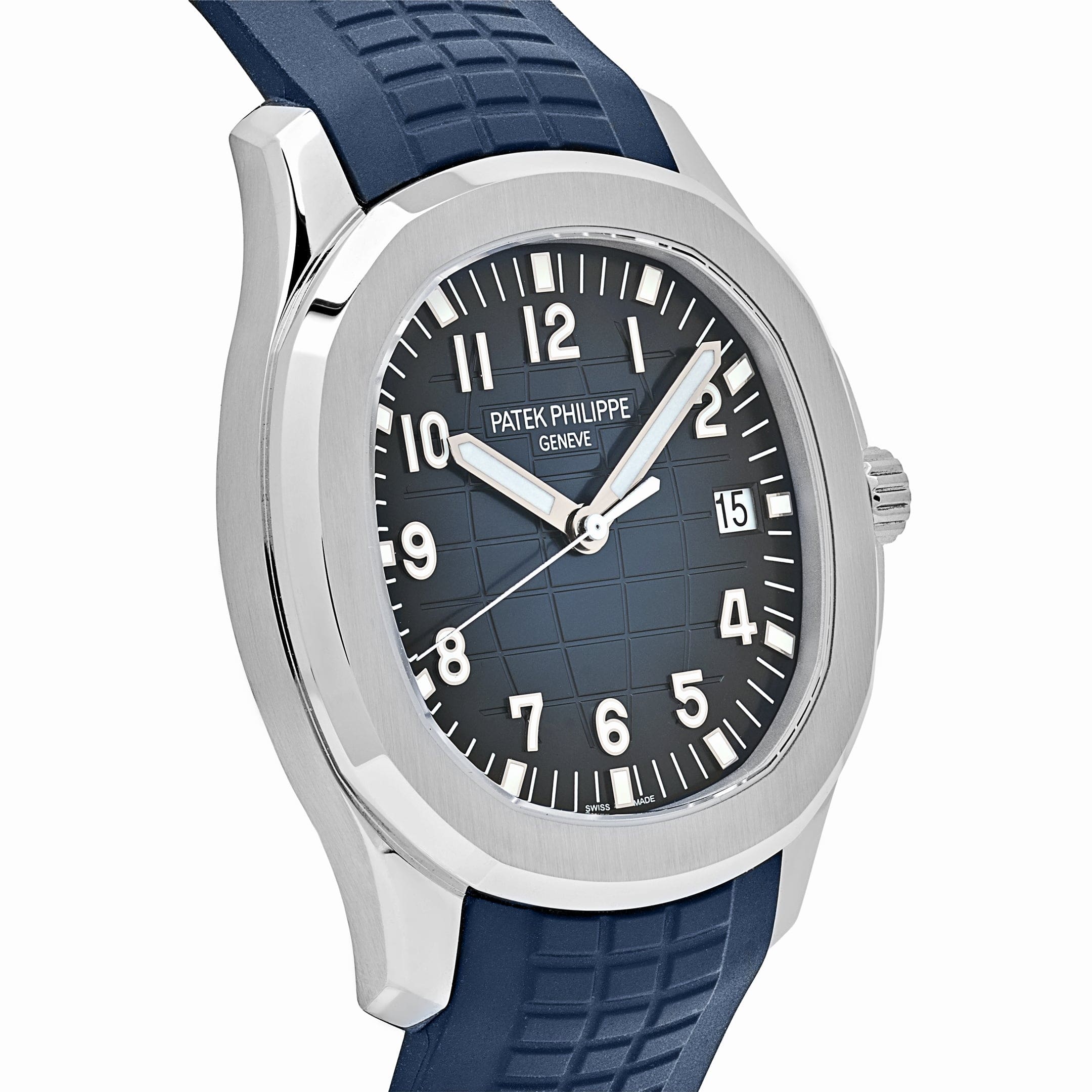 Patek Philippe Aquanaut 3285 V3 – Swiss Super Clone 5168G-001 White Gold Blue Dial (2025)