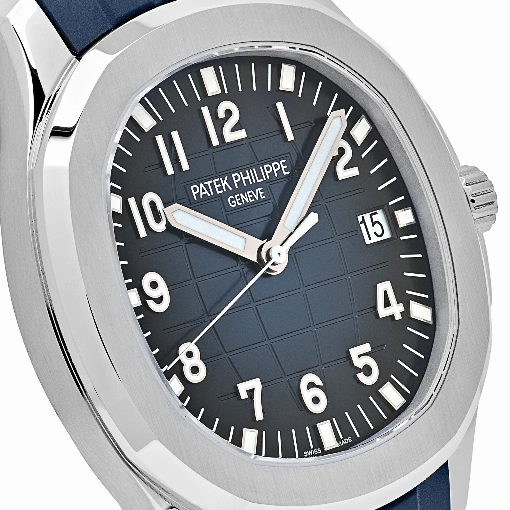 Patek Philippe Aquanaut 3285 V3 – Swiss Super Clone 5168G-001 White Gold Blue Dial (2025)